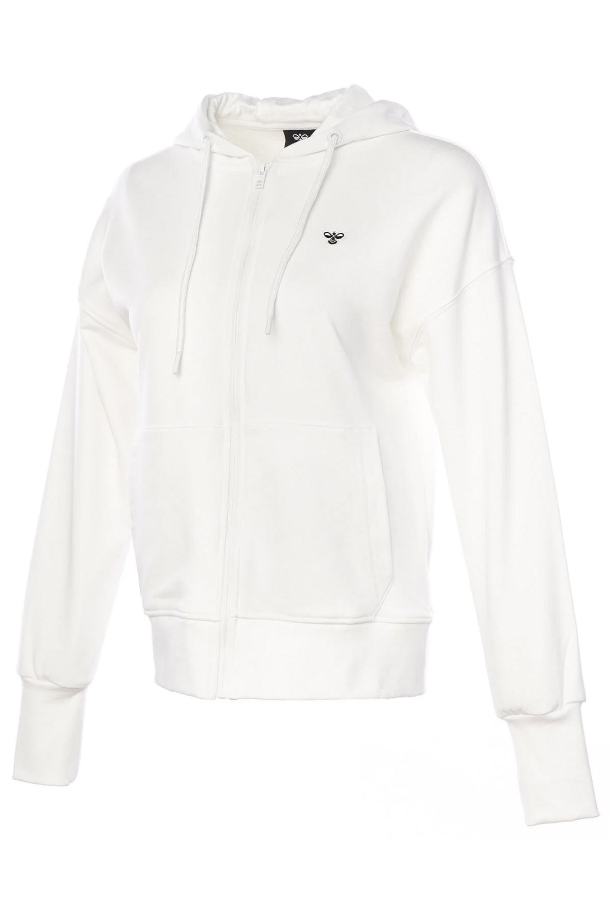 Hummel T-ic icona Zip Kadın Sweatshirt 921774-9003 Beyaz